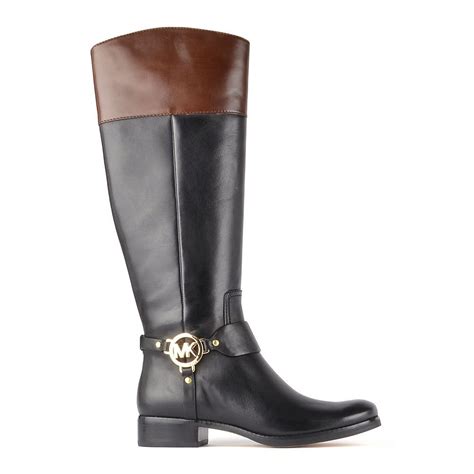 michael kors fulton harness boots black mocha|michael michael kors fulton harness boot black mocha .